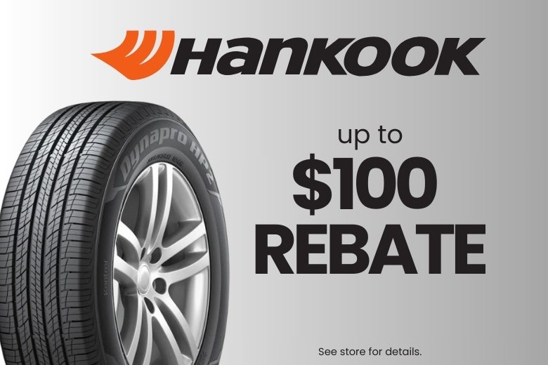 Hankook - Up To $100 Rebate