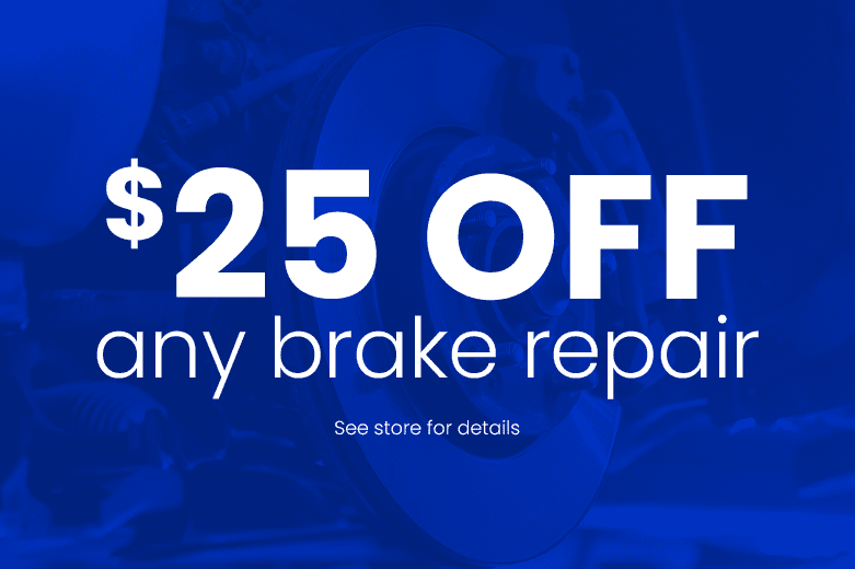 $25 off any brake repair