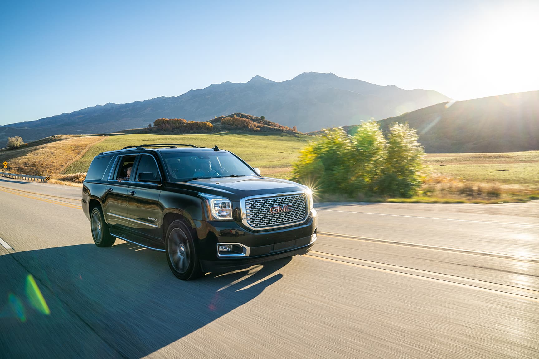 2023 GMC Yukon Denali on Highway